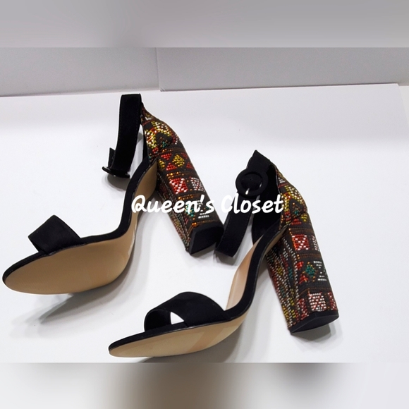 Mix No 6 | Avrey Block Heel Sandals | BRAND NEW - Picture 4 of 8